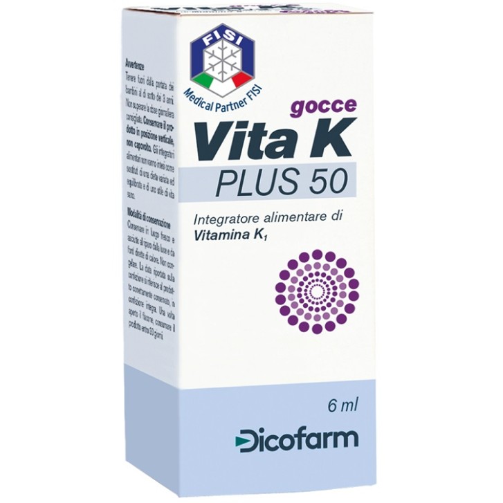 Vita K Plus Gocce 6 ml - Integratore Vitamina K