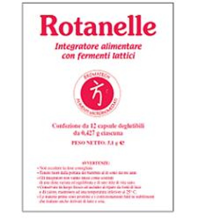 Rotanelle 12 Capsule - Integratore Fermenti Lattici