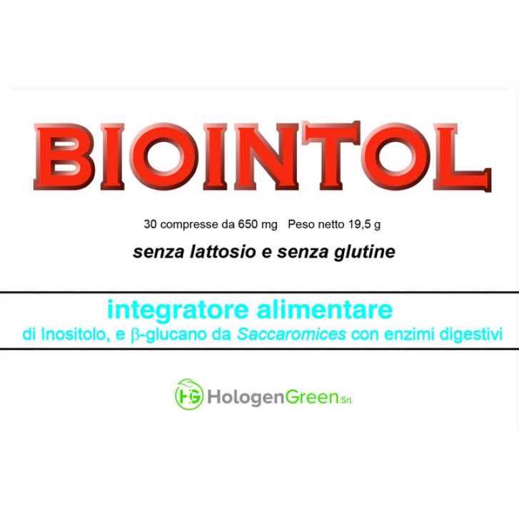 Biointol 30 Compresse - Integratore Alimentare