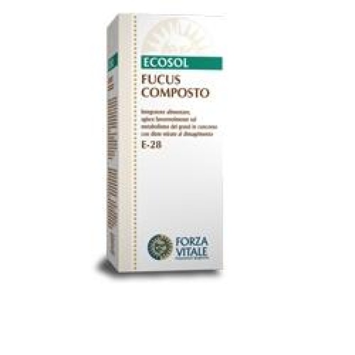 Ecosol Fucus Composto 25 grammi - Integratore Metabolismo