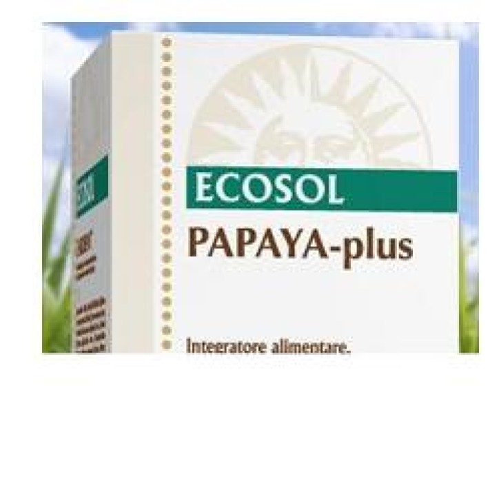 Ecosol Papaya Plus 60 Compresse - Integratore Alimentare