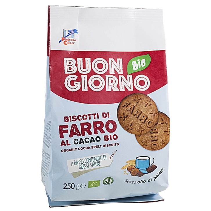 La Finestra sul Cielo Biscotti di Farro e Cacao 250 grammi