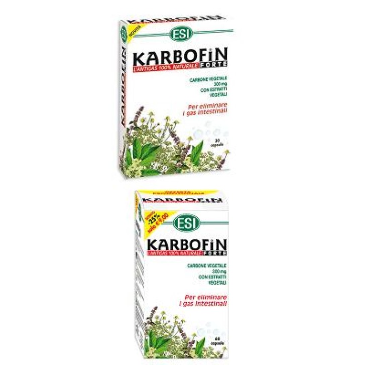 Esi Karbofin Forte 30 Capsule - Integratore Alimentare
