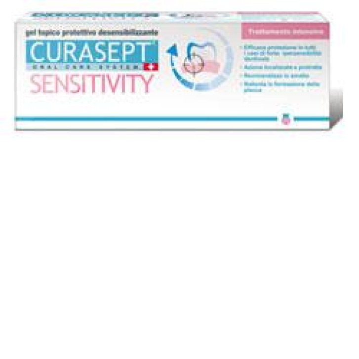 Curasept Sensitivity Gel Topico Doloru Dentali 30 ml