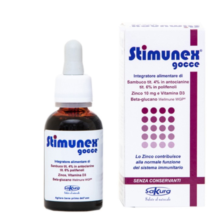 Stimunex Gocce 30 ml - Integratore Difese Immunitarie