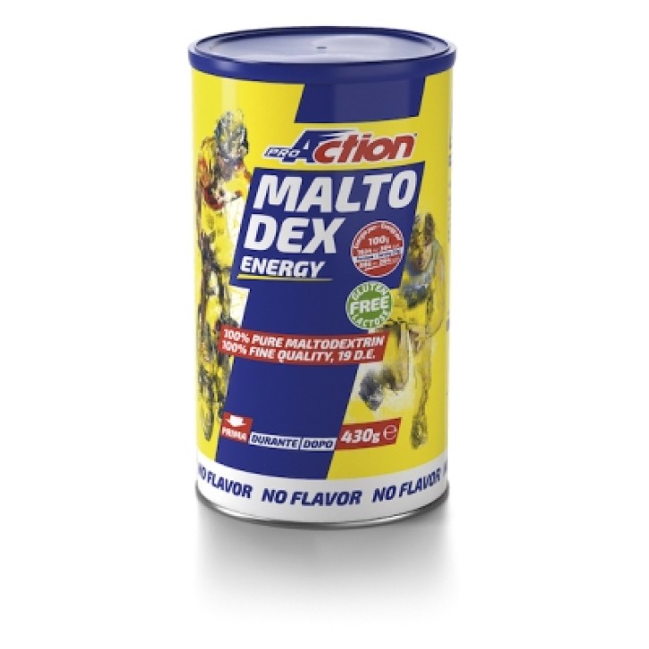 ProAction Malto Dex Energy 430 grammi - Integratore Alimentare