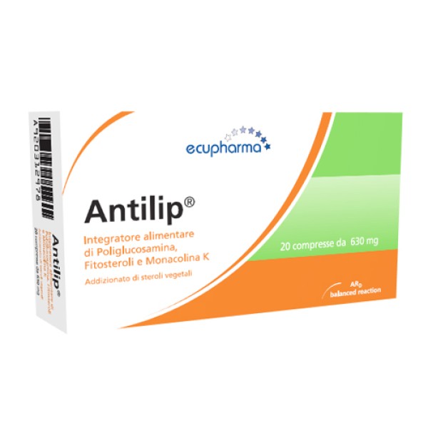 Antilip 20 Compresse - Integratore per il Colesterolo