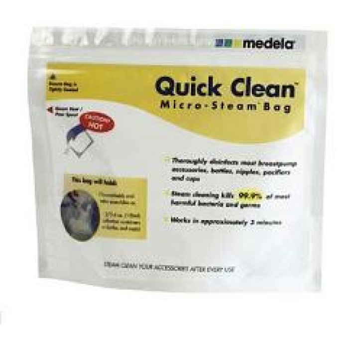 Quick Clean Sacca per Sterilizzatore a Microonde 5 pezzi