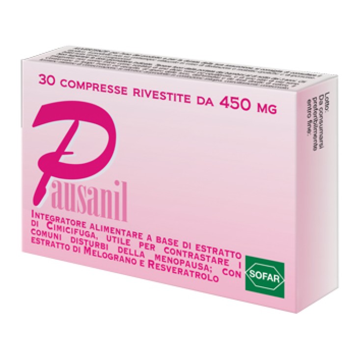 Pausanil 30 Compresse - Integratore per la Menopausa
