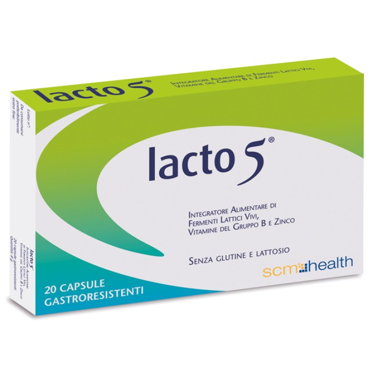 Lacto-5 20 Capsule - Integratore Alimentare