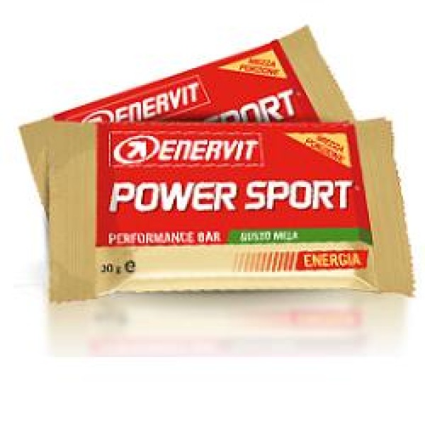 Enervit Power Sport Double Mela Barretta Energetica 2 x 30 grammi