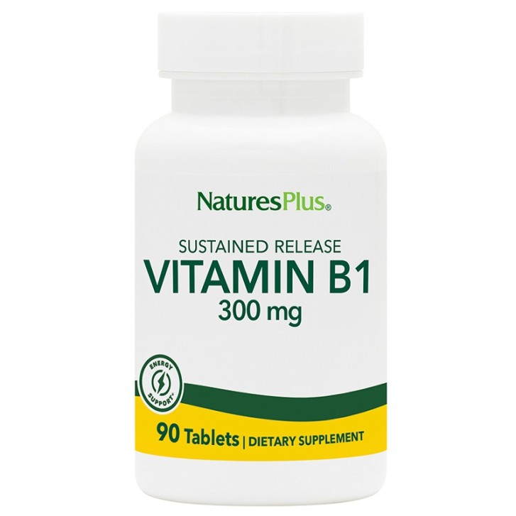 Nature's Plus Vitamina B1  90 Tavolette - Integratore Alimentare