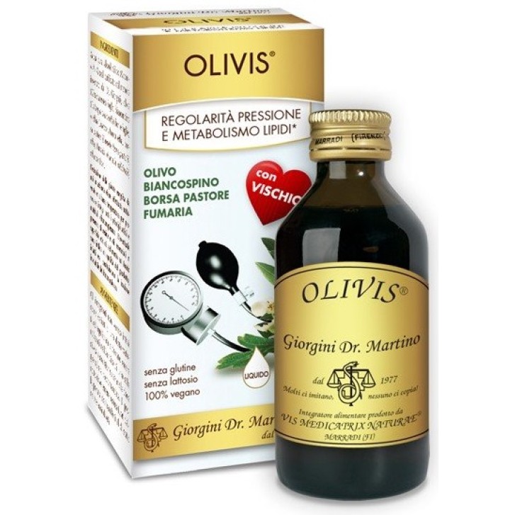 Olivis Liquido Gocce 100 ml Dr. Giorgini - Integratore Pressione Arteriosa
