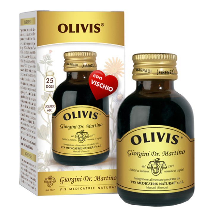 Olivis Liquido Gocce 50 ml Dr. Giorgini - Integratore Pressione Arteriosa