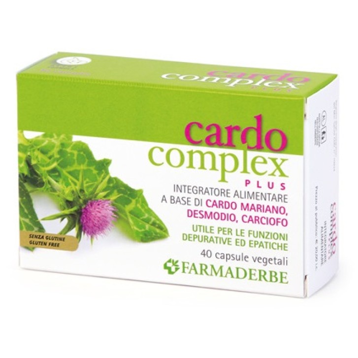 Farmaderbe Cardo Complex Plus 40 Capsule - Integratore Alimentare