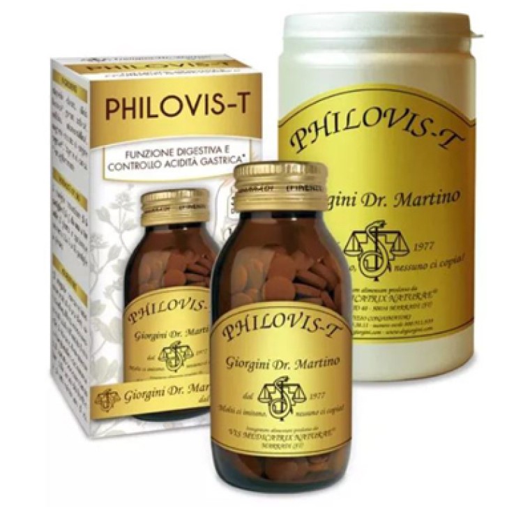 Philovis-T 180 Pastiglie Dr. Giorgini - Integratore Digestivo