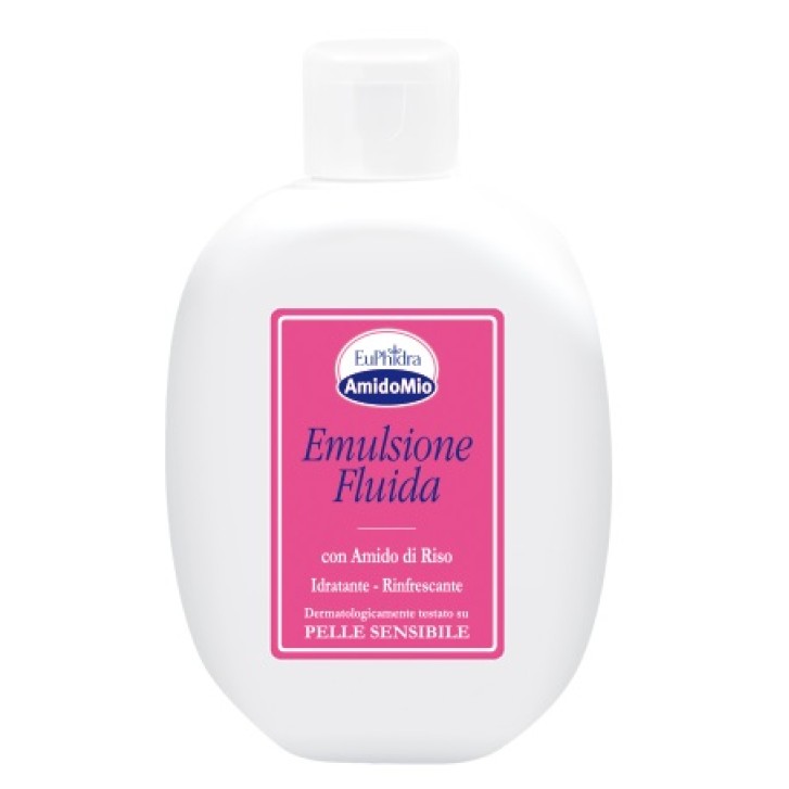 Euphidra AmidoMio Emulsione Fluida Idratante con Amido di Riso 200 ml
