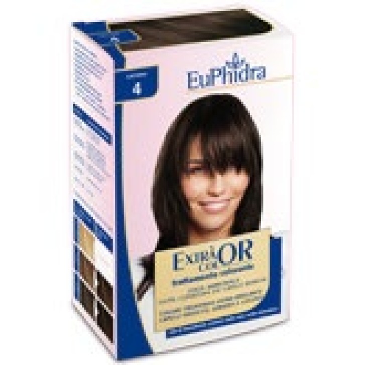 Euphidra Extra Color Kit per Tintura Permanente con Proteine della Seta 6 Biondo Scuro