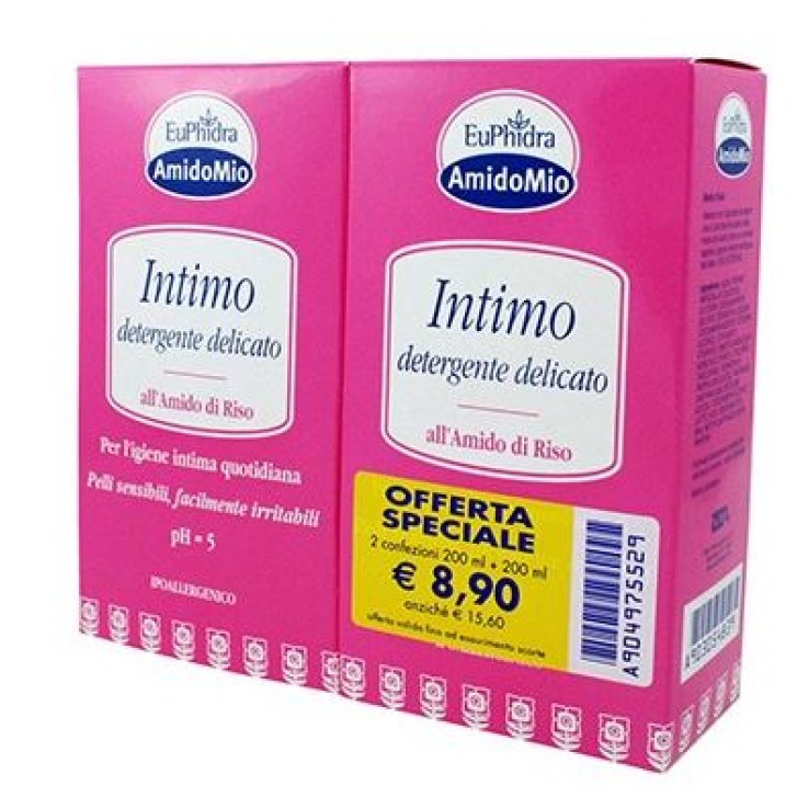 Euphidra AmidoMio Intensivo Detergente 200 + 200 ml