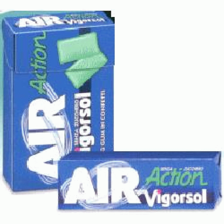 Air Action Vigorsol Gomme da Masticare 20 Confetti