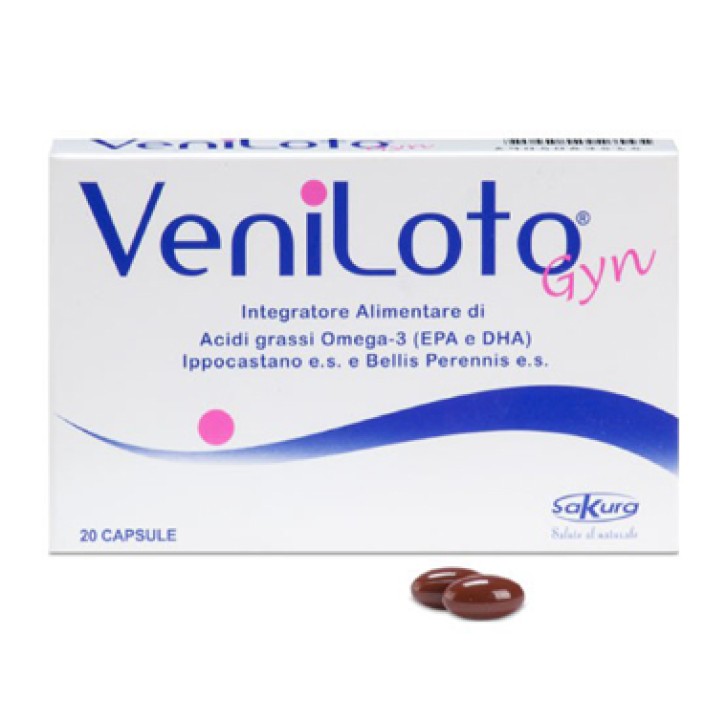 Veniloto Gyn 20 Capsule - Integratore Microcircolo