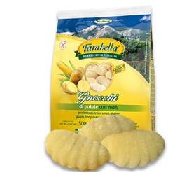 Farabella Senza Glutine Perle Gnocchetti Patate-Mais 500 grammi