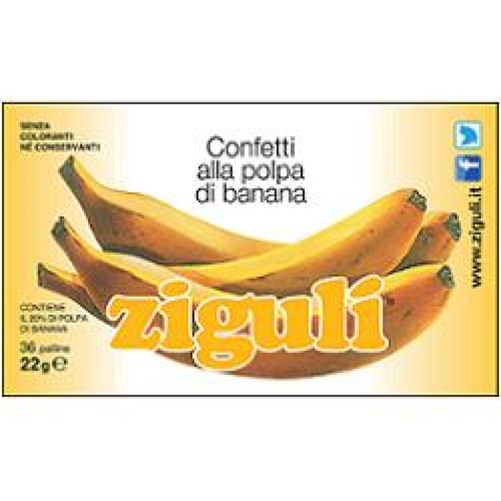 Ziguli' Banana 36 confetti - Integratore Alimentare