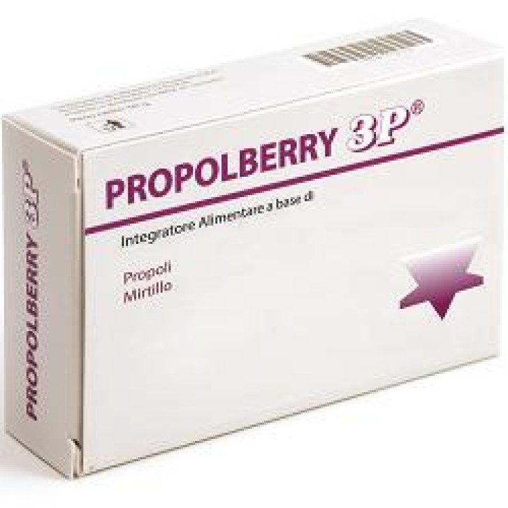 Propolberry 3P 30 Compresse - Integratore Difese Immunitarie