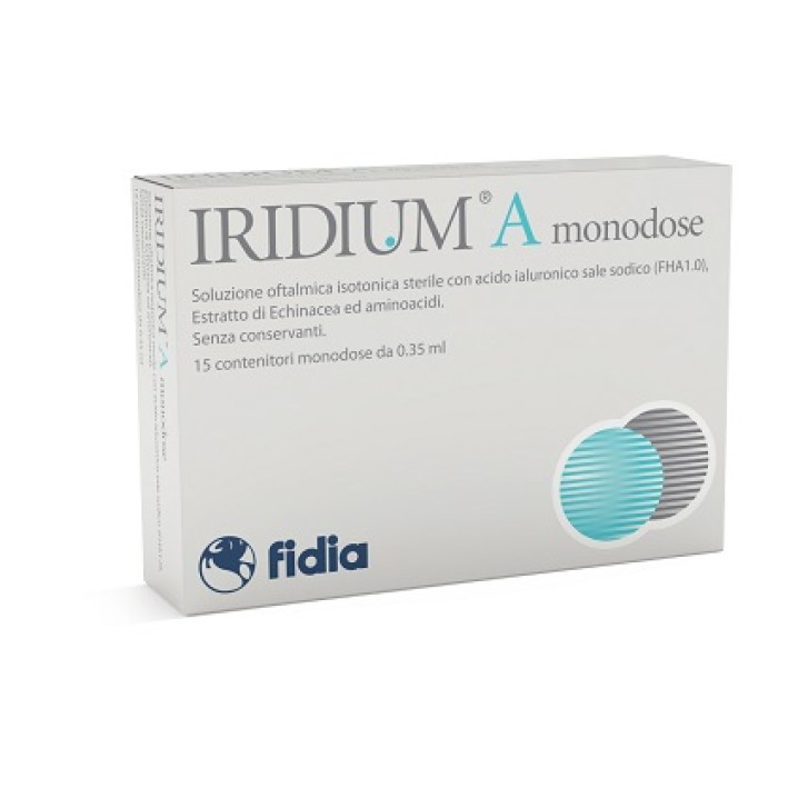 Iridium A Collirio Monodose Soluzione Oftalmica in Gocce 15 Flaconcini