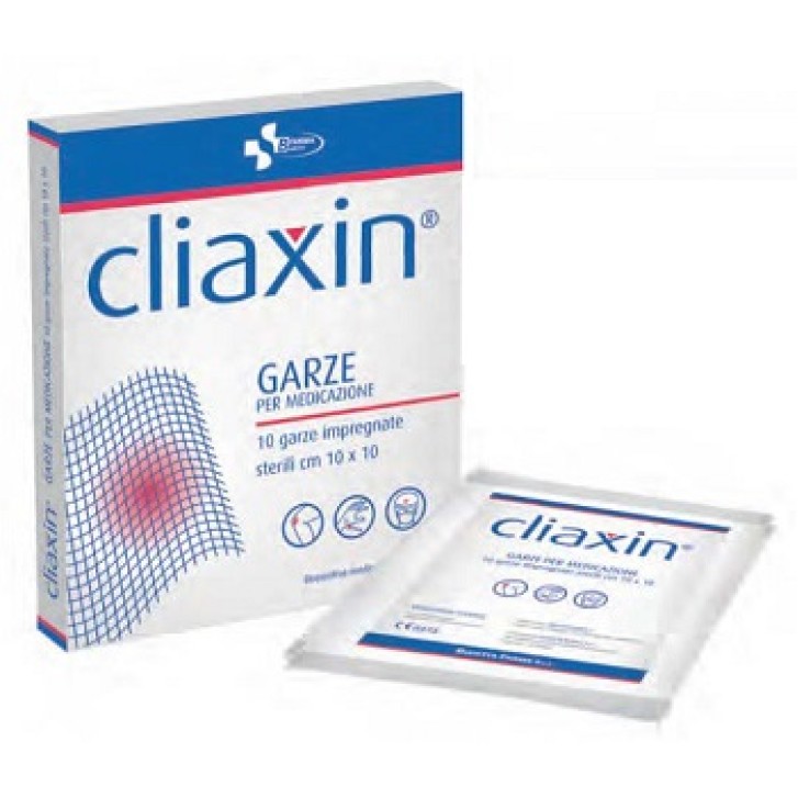 Cliaxin Garze Per Medicazione Sterile 10 x 10 cm 10 pezzi