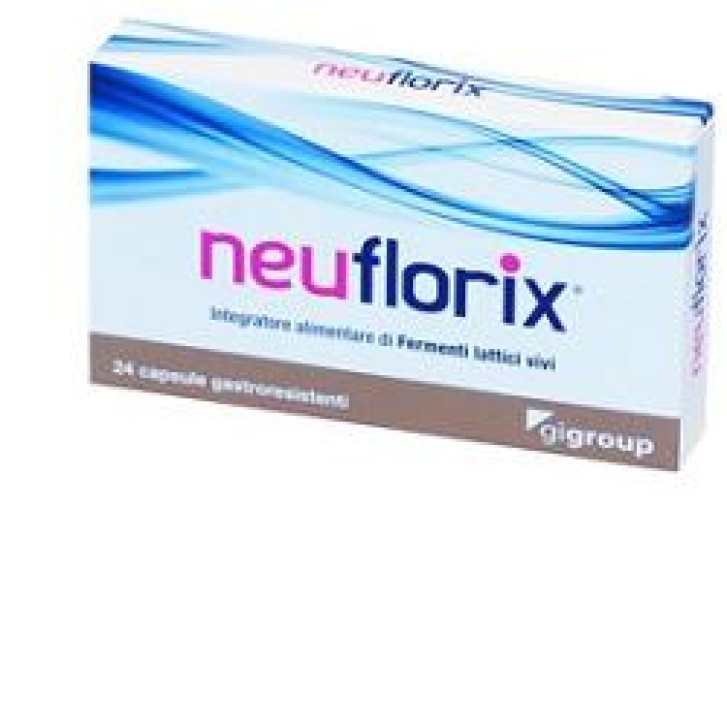 Neuflorix 24 Capsule - Integratore Fermenti Lattici