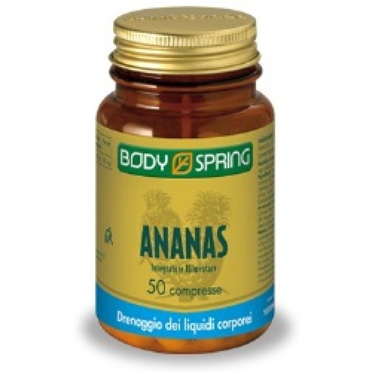 Body Spring Ananas 50 Compresse - Integratore Alimentare