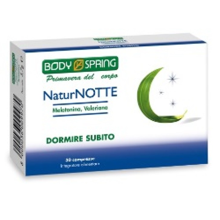 Body Spring NaturNotte 30 Compresse - Integratore Alimentare