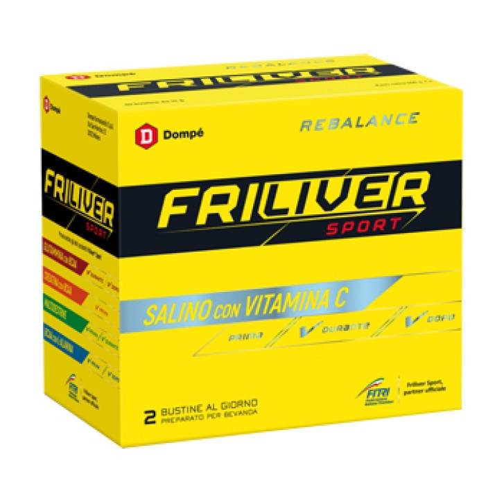 Friliver Sport Rebalance 24 Bustine - Integratore Alimentare