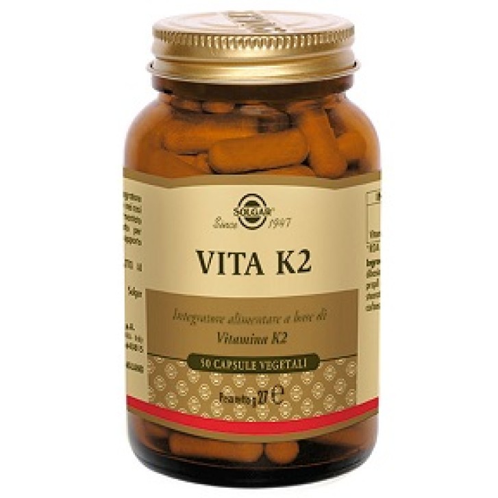 Solgar Vita K2 50 Capsule - Integratore Vitamina K