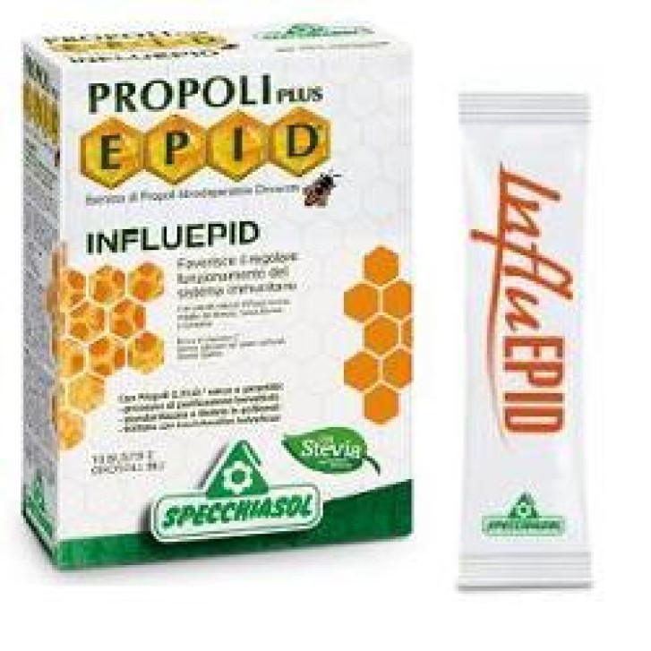 Specchiasol Influepid Propoli 10 Bustine Orosolubili - Integratore Difese Immunitarie