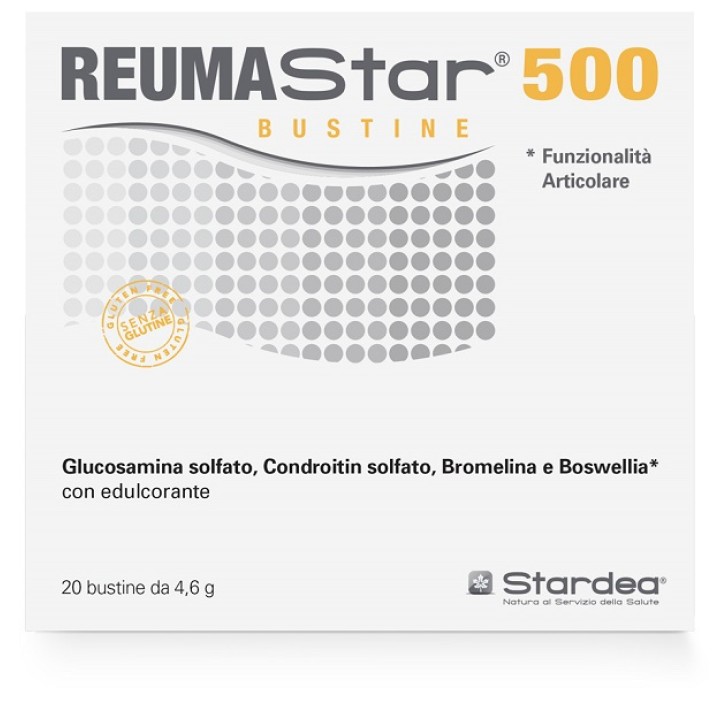 Reumastar 500 20 Bustine - Integratore Funzionalita' Articolare