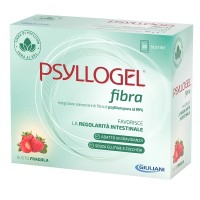 Psyllogel Fibra Fragola Senza Zucchero 20 Bustine - Integratore Alimentare