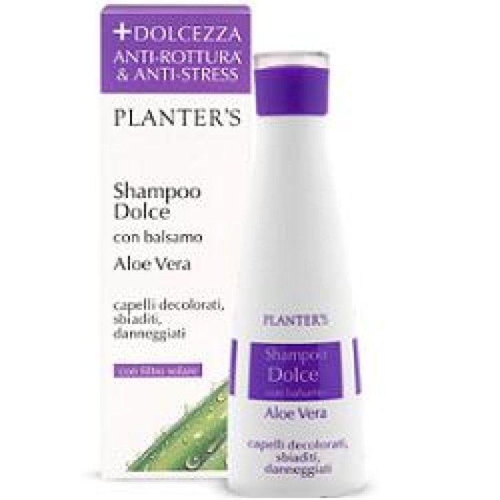 Planter's Aloe Vera Shampoo Dolce Capelli Danneggiati 200 ml