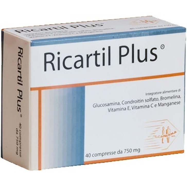 Ricartil Plus 40 Compresse - Integratore Alimentare