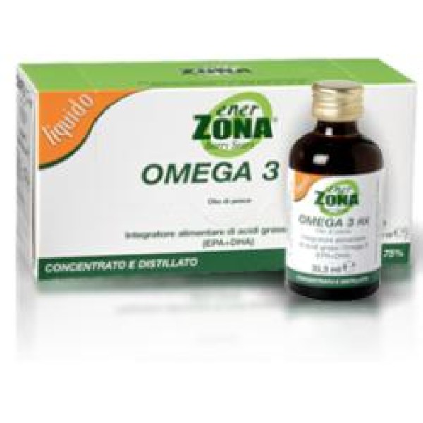 Enerzona Omega 3RX 5 Flaconcini - Integratore di Acidi Grassi