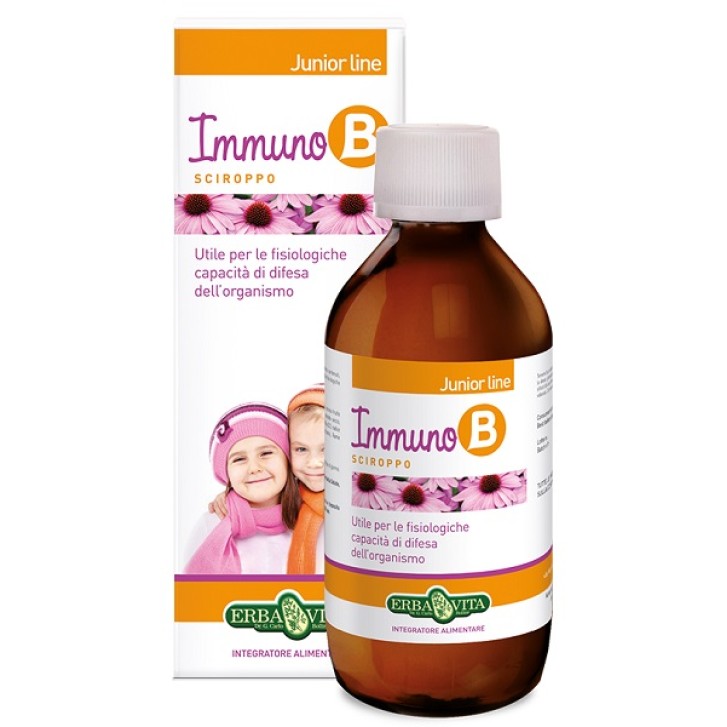 Erba Vita Immuno-B Fluido Bambini 150 ml - Integratore Difese Immunitarie
