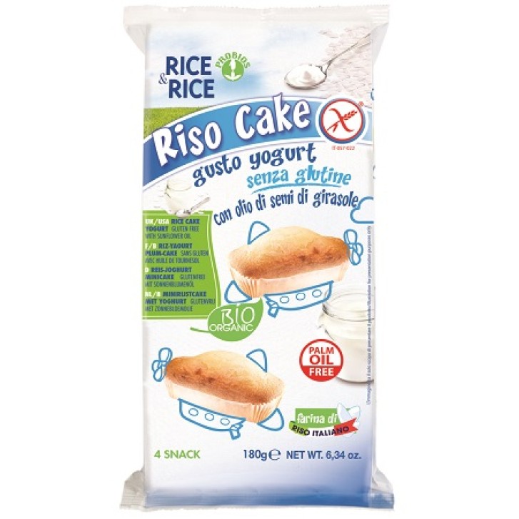 Rice&Rice Riso Cake Yogurt 4 x 45 grammi
