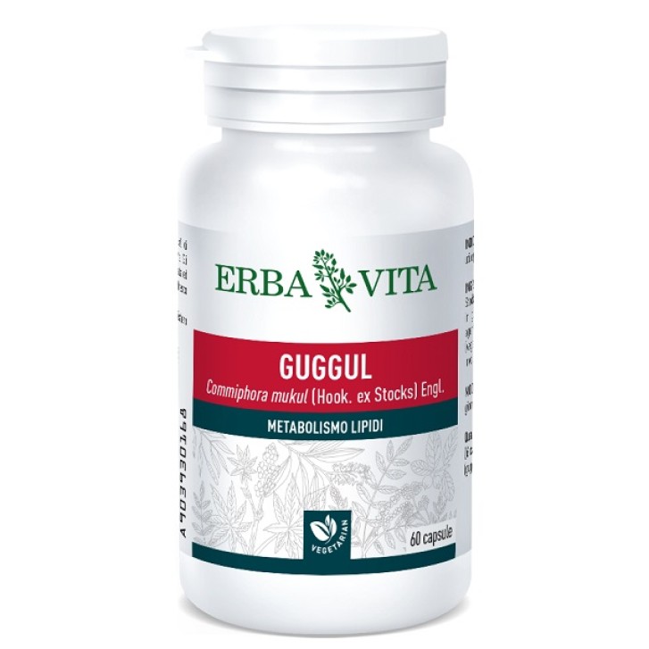 Erba Vita Guggul Extra 60 Capsule - Integratore Metabolismo Lipidi