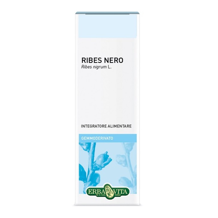 Erba Vita Ribes Nero Gemmoderivato Drenante 50 ml - Integratore Alimentare