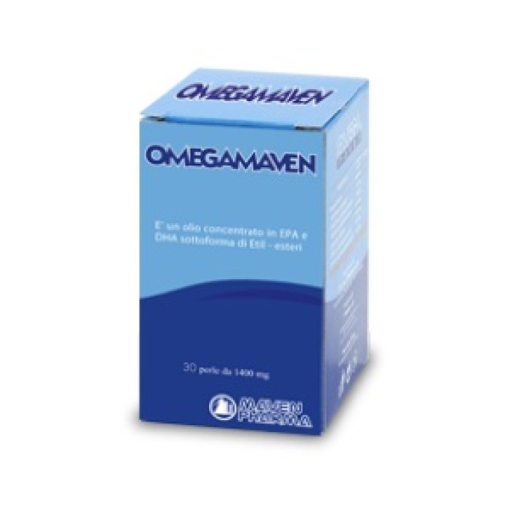 Omegamaven 30 Perle - Integratore per il Colesterolo