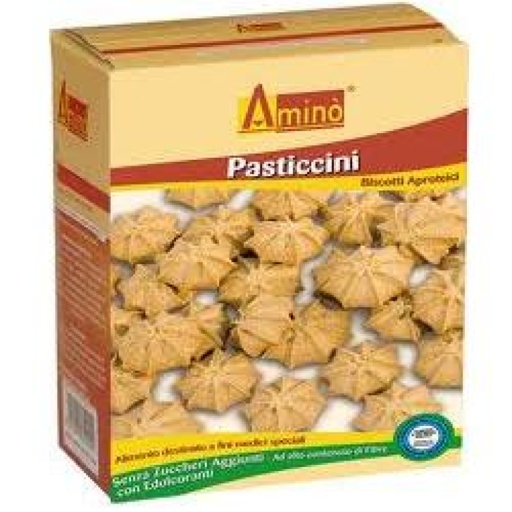 Amino' Pasticcini Biscottini Aproteici 200 grammi