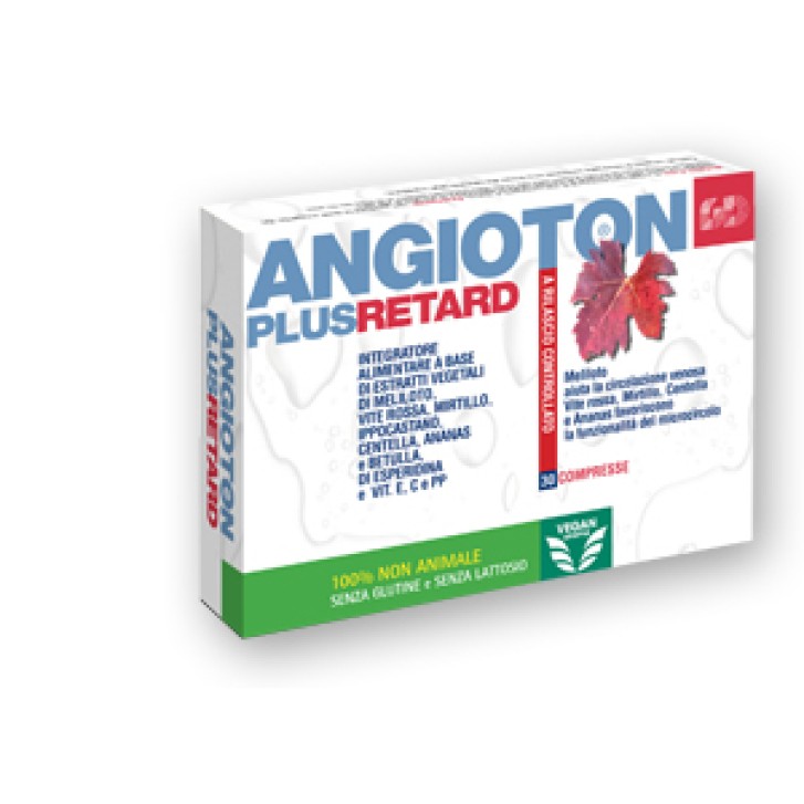 Angioton Plus Retard 30 Compresse - Integratore Circolazione