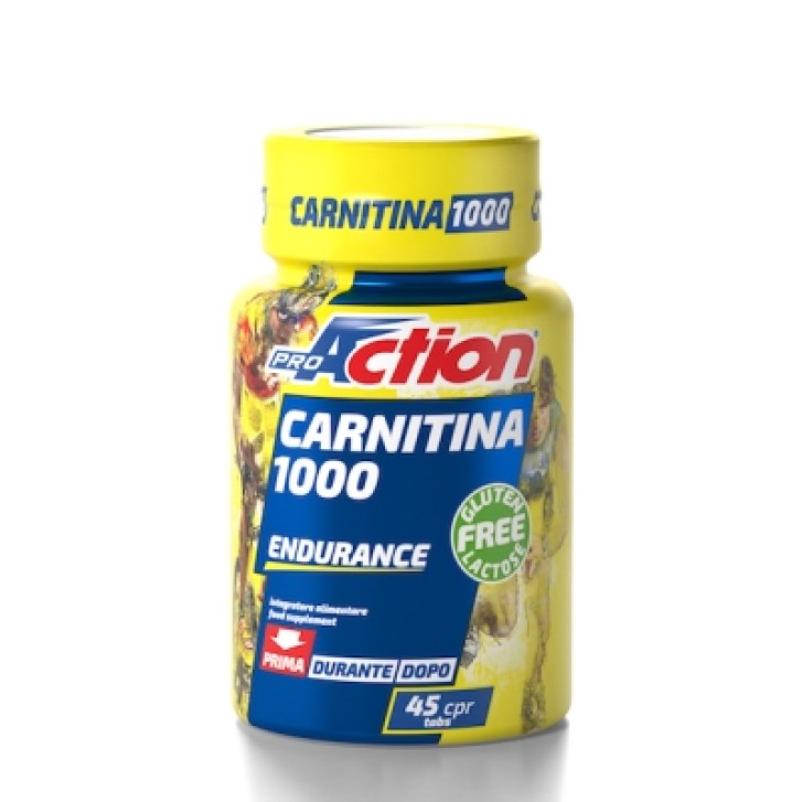 ProAction Carnitina 1000 45 Compresse - Integratore Alimentare