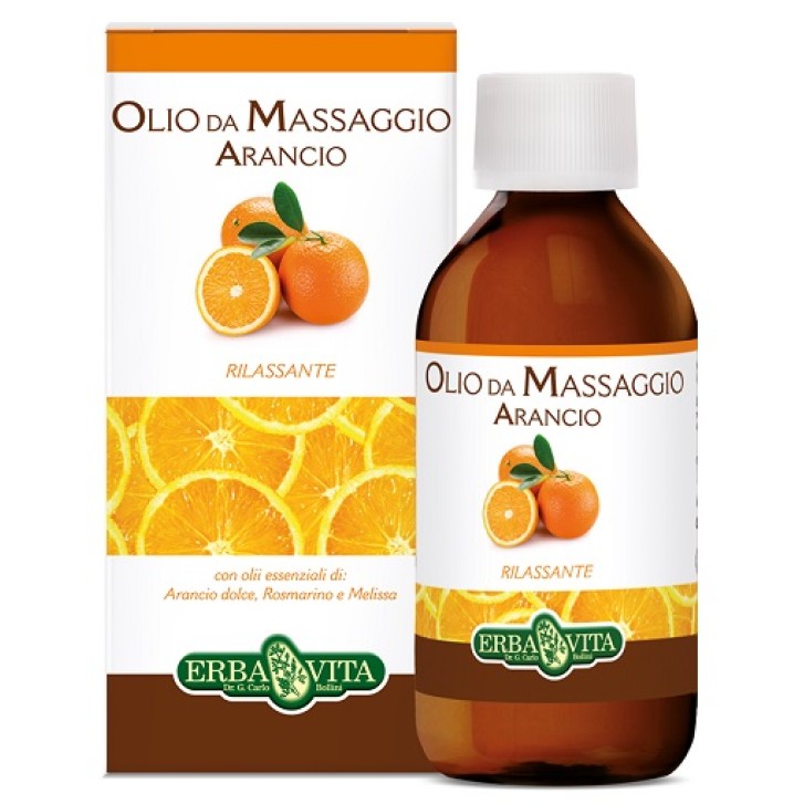 Erba Vita Arancio Olio da Massaggio Rilassante 250 ml